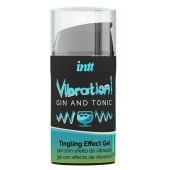 Жидкий интимный гель с эффектом вибрации Vibration! Gin   Tonic - 15 мл. - INTT - купить с доставкой в Мурманске