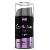 Женский возбуждающий интимный гель Excitation Ginseng - 15 мл. - INTT - купить с доставкой в Мурманске