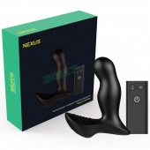 Черный вибромассажер простаты NEXUS Beat - 12 см. - Nexus Range - в Мурманске купить с доставкой
