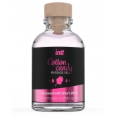 Массажный гель с согревающим эффектом Cotton Candy - 30 мл. - INTT - купить с доставкой в Мурманске