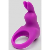 Фиолетовое эрекционное виброкольцо Happy Rabbit Cock Ring Kit - Happy Rabbit - в Мурманске купить с доставкой