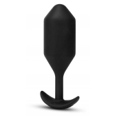 Черная вибропробка для ношения Vibrating Snug Plug 5 - 16,5 см. - b-Vibe