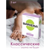 Классические презервативы Bariera Classic - 3 шт. - Bariera - купить с доставкой в Мурманске