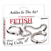 Металлические наручники Metal Leg Cuffs - Pipedream - купить с доставкой в Мурманске