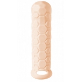 Телесный фаллоудлинитель Homme Long - 15,5 см. - Lola Games - в Мурманске купить с доставкой