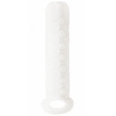 Белый фаллоудлинитель Homme Long - 13,5 см. - Lola Games - в Мурманске купить с доставкой