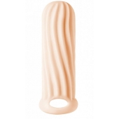 Телесный фаллоудлинитель Homme Wide - 13 см. - Lola Games - в Мурманске купить с доставкой