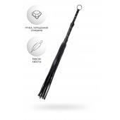 Черный флоггер Anonymo - 64 см. - ToyFa - купить с доставкой в Мурманске