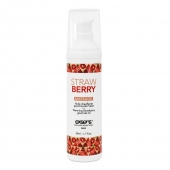 Разогревающее массажное масло  с ароматом клубники Gourmet Strawberry - 50 мл. - Exsens - купить с доставкой в Мурманске