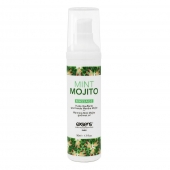 Разогревающее массажное масло с ароматом мохито Gourmet Mint Mojito - 50 мл. - Exsens - купить с доставкой в Мурманске