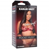 Мастурбатор-вагина Karlee Grey ULTRASKYN Pocket Pussy - Doc Johnson - в Мурманске купить с доставкой