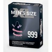 Стимулирующая насадка на пенис MEN SIZE 999 - Sitabella - в Мурманске купить с доставкой