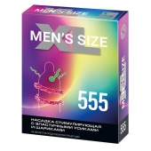 Стимулирующая насадка на пенис MEN SIZE 555 - Sitabella - в Мурманске купить с доставкой
