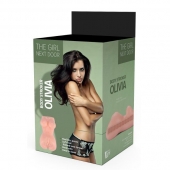 Телесный мастурбатор-вагина Olivia - Dream Toys - в Мурманске купить с доставкой