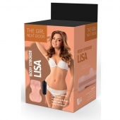 Телесный мастурбатор-вагина Lisa - Dream Toys - в Мурманске купить с доставкой