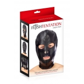 Маска-шлем с прорезями для глаз и рта - Fetish Tentation - купить с доставкой в Мурманске