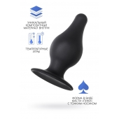 Черная анальная втулка Spade L - 11 см. - Erotist Adult Toys