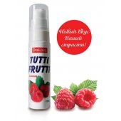 Гель-смазка Tutti-frutti с малиновым вкусом - 30 гр. - Биоритм - купить с доставкой в Мурманске