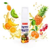 Гель-смазка Tutti-frutti со вкусом тропических фруктов - 30 гр. - Биоритм - купить с доставкой в Мурманске