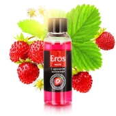 Массажное масло Eros fantasy с ароматом земляники - 50 мл. - Биоритм - купить с доставкой в Мурманске