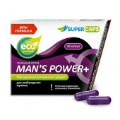 Возбуждающее средство для мужчин Mans Power plus - 10 капсул (0,35 гр.) +1 в подарок - SuperCaps - купить с доставкой в Мурманске