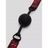 Кляп-шар на двусторонних ремешках Reversible Silicone Ball Gag - Fifty Shades of Grey - купить с доставкой в Мурманске
