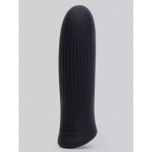 Черная вибропуля Sensation Rechargeable Bullet Vibrator - Fifty Shades of Grey