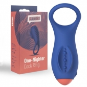 Синее эрекционное кольцо RRRING One Nighter Cock Ring - FeelzToys - в Мурманске купить с доставкой