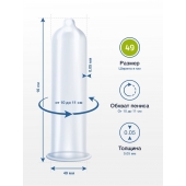 Презервативы MY.SIZE размер 49 - 10 шт. - My.Size - купить с доставкой в Мурманске