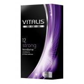 Презервативы с утолщённой стенкой VITALIS PREMIUM strong - 12 шт. - Vitalis - купить с доставкой в Мурманске