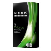Презервативы увеличенного размера VITALIS PREMIUM x-large - 12 шт. - Vitalis - купить с доставкой в Мурманске