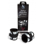 Серо-черные наручники Totally His - Fifty Shades of Grey - купить с доставкой в Мурманске