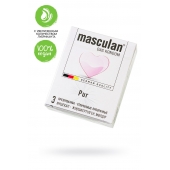 Супертонкие презервативы Masculan Pur - 3 шт. - Masculan - купить с доставкой в Мурманске