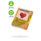 Экологически чистые презервативы Masculan Organic - 3 шт. - Masculan - купить с доставкой в Мурманске