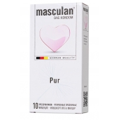 Супертонкие презервативы Masculan Pur - 10 шт. - Masculan - купить с доставкой в Мурманске