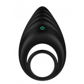 Черное эрекционное виброкольцо Nexus Enhance - Nexus Range - в Мурманске купить с доставкой