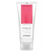 Смазка на водной основе Mixgliss Kiss с ароматом земляники - 70 мл. - Mixgliss - купить с доставкой в Мурманске
