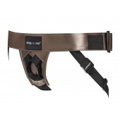 Бронзовый пояс для насадок Curious Harness - Strap-on-me - купить с доставкой в Мурманске