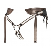 Бронзовый пояс для насадок Desirous Harness - Strap-on-me - купить с доставкой в Мурманске