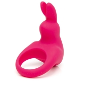 Розовое эрекционное виброкольцо Happy Rabbit Rechargeable Rabbit Cock Ring - Happy Rabbit - в Мурманске купить с доставкой