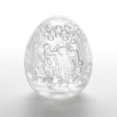 Мастурбатор-яйцо Keith Haring EGG DANCE - Tenga - в Мурманске купить с доставкой