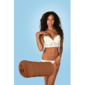 Коричневый мастурбатор-вагина BRIANNA - Dream Toys - в Мурманске купить с доставкой