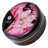 Массажная свеча Rose Petals с ароматом розы - 30 мл. - Shunga - купить с доставкой в Мурманске