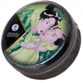 Массажная свеча Exotic Green Tea с ароматом зелёного чая - 30 мл. - Shunga - купить с доставкой в Мурманске