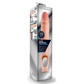 Телесная насадка на пенис 10 Inch Cock Sheath Extender - 25 см. - Blush Novelties - в Мурманске купить с доставкой