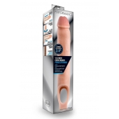 Телесная насадка на пенис 11.5 Inch Cock Sheath Penis Extender - 29,2 см. - Blush Novelties - в Мурманске купить с доставкой