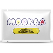 Универсальная смазка с ароматом солёной карамели  Москва Вкусная  - 10 мл. - Москва - купить с доставкой в Мурманске