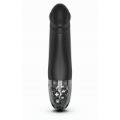 Черный вибратор с электростимуляцией Real Deal Neal - 16,5 см. - MyStim - купить с доставкой в Мурманске