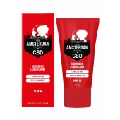 Пролонгирующий лубрикант Numbing CBD from Amsterdam - 50 мл. - Shots Media BV - купить с доставкой в Мурманске