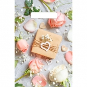 Полиэтиленовый пакет  Подарочек  с вырубной усиленной ручкой - 20 х 30 см. - Сима-Ленд - купить с доставкой в Мурманске